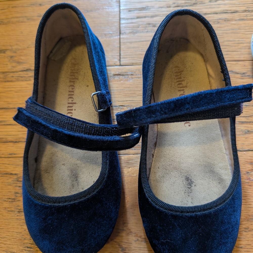 Kids' Navy Blue Mary Jane Shoes